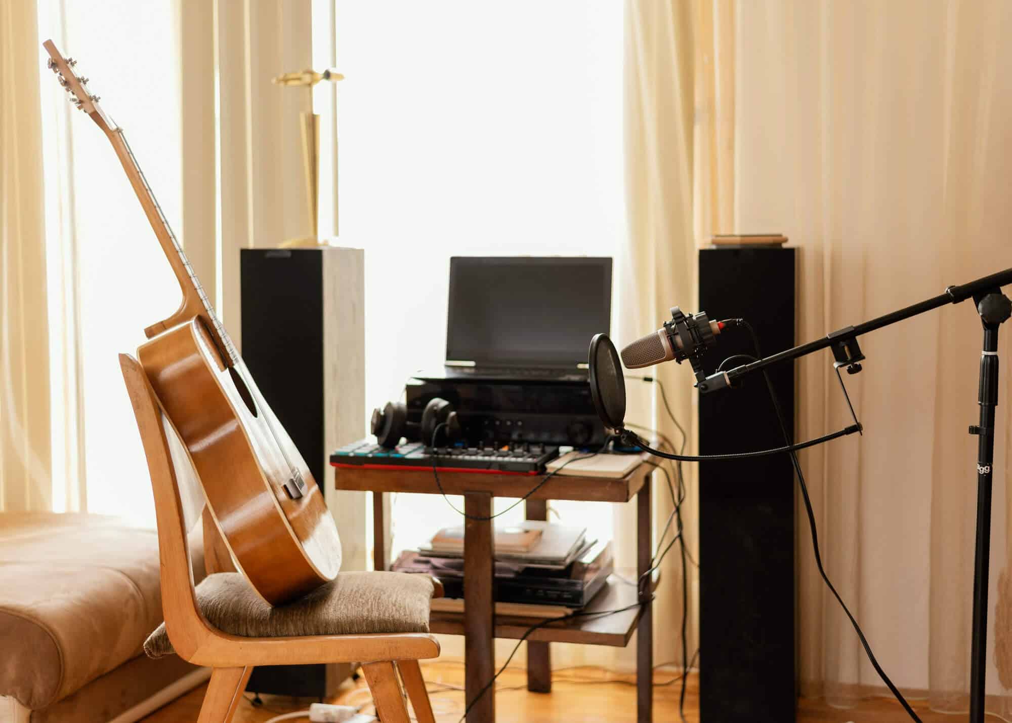 music equipment home studio